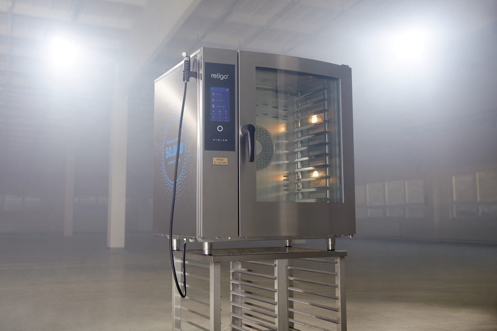 THE 50,000th combi oven goes to food recovery