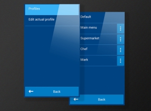 YOUR OWN PROFILE SETTINGS – JUST BY ONE TOUCH